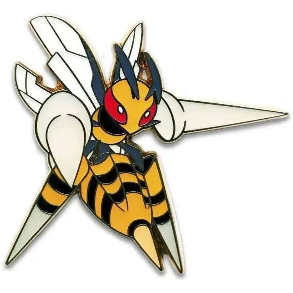Pokemon Official Pin Mega Beedrill Premium Collection Collector's Enamel‎ Badges
